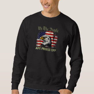 Sweatshirt American Flag Bald Eagle Nous, Les Gens, Nous Somm