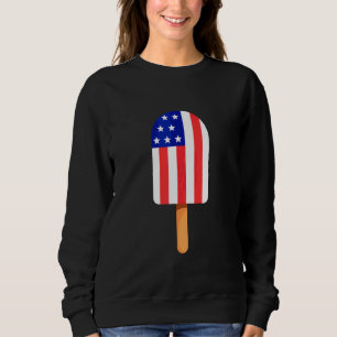 Sweatshirt American Flag Pop It American Flag Hey Dudes Meri
