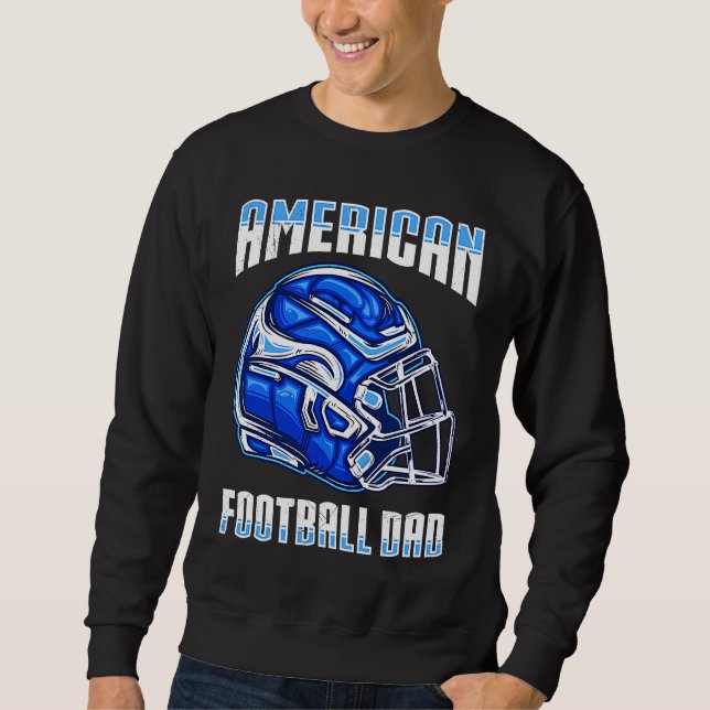 Sweatshirt American Football Dad Quaterback Kicker For Men Wo (Devant)