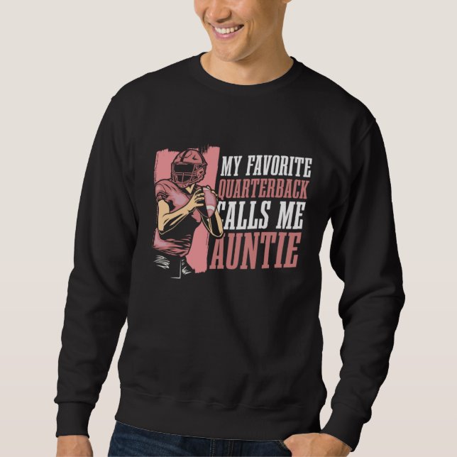 Sweatshirt American Football Humor Player Footballer  Footbal (Devant)