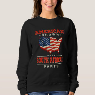 Sweatshirt American Grown with South African Parts Patriotic