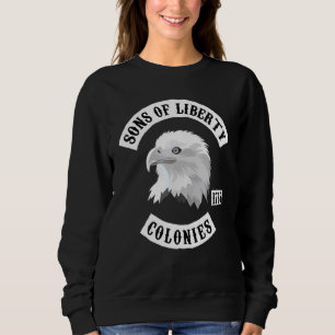 Sweatshirt American History Motorcycle Club Style 1765 Fils O