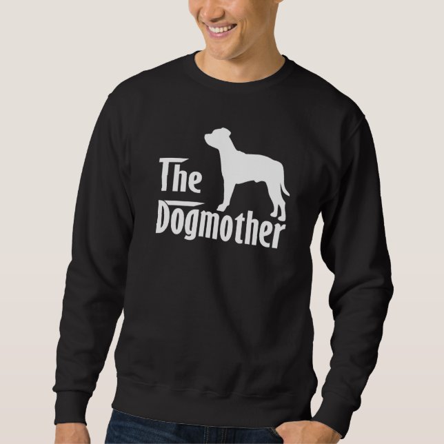 Sweatshirt American Staffordshire Terrier Chien Maman D (Devant)