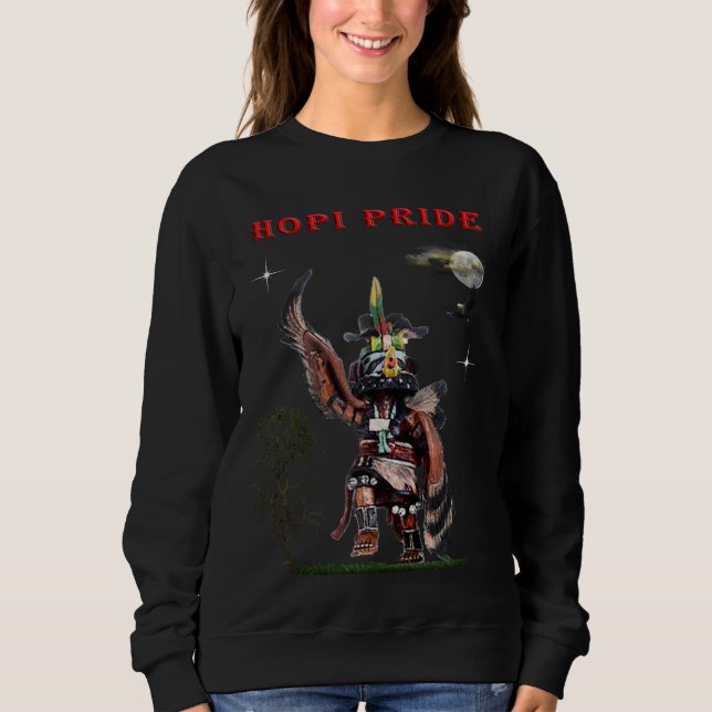 Sweatshirt Amérindien Hopi (Devant)