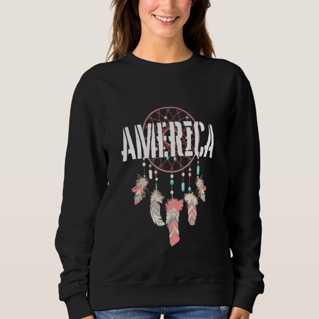 Sweatshirt Amérindiens Native Pride Culture Respect 3 (Devant)