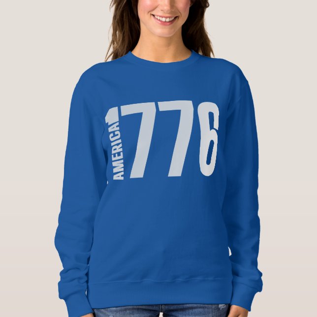 SWEATSHIRT AMÉRIQUE 1776  (Devant)