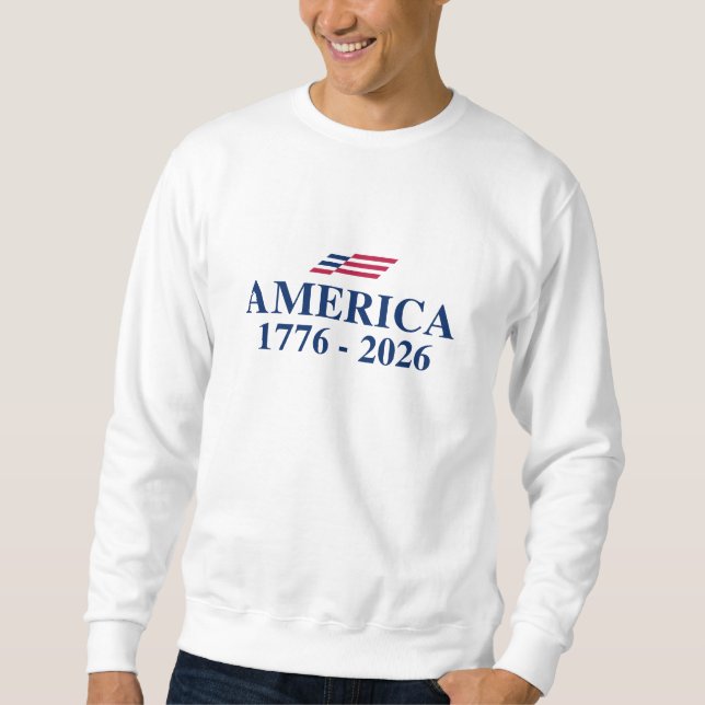 Sweatshirt Amérique 1776-2026 (Devant)