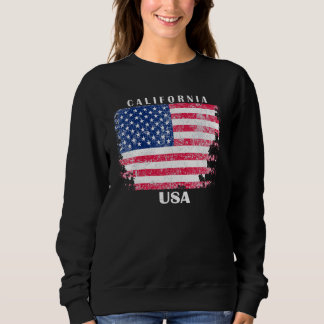 Sweatshirt Amérique Juillet Patriotes Américains Hommes Et Fe
