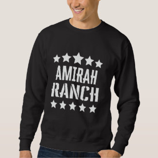 Sweatshirt Amirah Ranch Family Reunion Squad Prénom