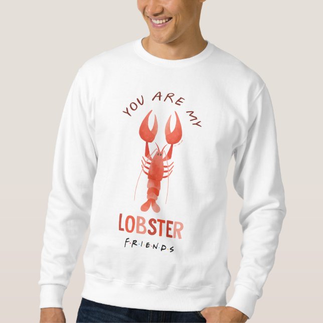 Sweatshirt AMIS™ | Vous êtes mon homard aquarelle graphique (Devant)