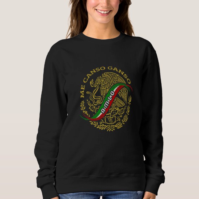 Sweatshirt AMLO Aguila Dorada Mexicana Tricolor Mexican Eagle (Devant)