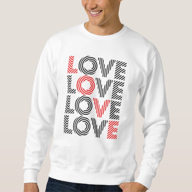 Sweatshirt Amour 4x (Devant)