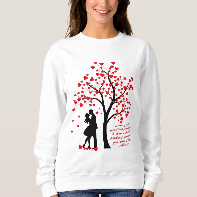 Sweatshirt Amour Arbre (Devant)