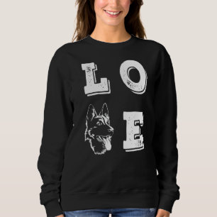 Sweatshirt Amour Berger Allemand Aimer Chiens Chien