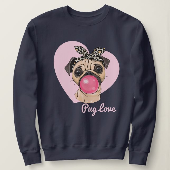 Sweatshirt Amour carlin (Design devant)