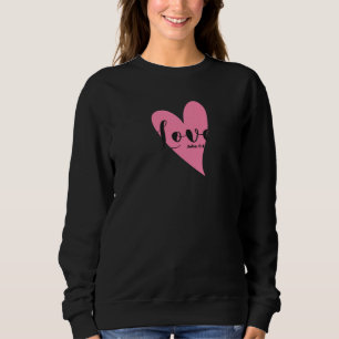 Sweatshirt Amour Comme Jésus Jean 316 Verse de la Bible