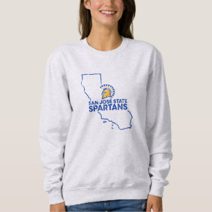 Sweatshirt Amour de Spartans d'état de San Jose