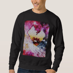 Sweatshirt Amour Enclos Esthétique Vaporwave Los Angeles Gli