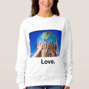 Sweatshirt Amour Enfants Mains