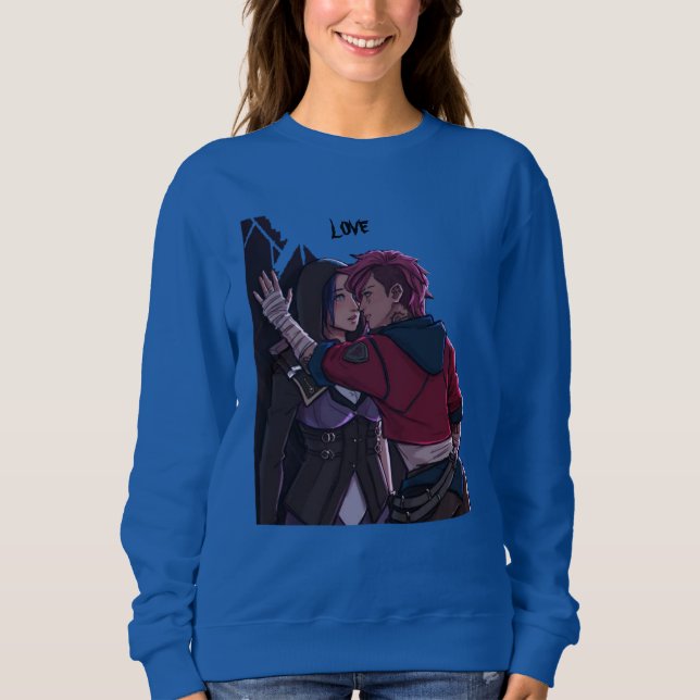 Sweatshirt Amour fille garçon (Devant)