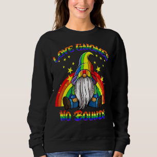 Sweatshirt Amour Gnomes Pas Lié Rainbow Heart Lgbt Gay Lesbia