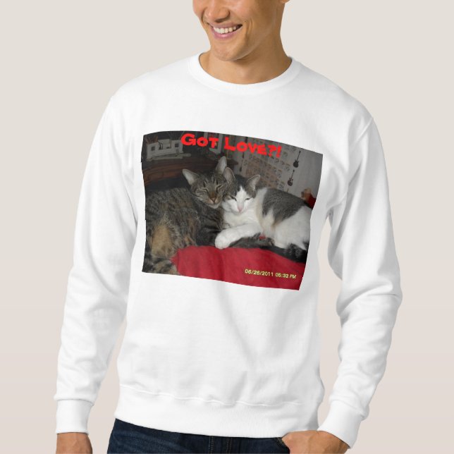 Sweatshirt Amour obtenu ? ! (Devant)