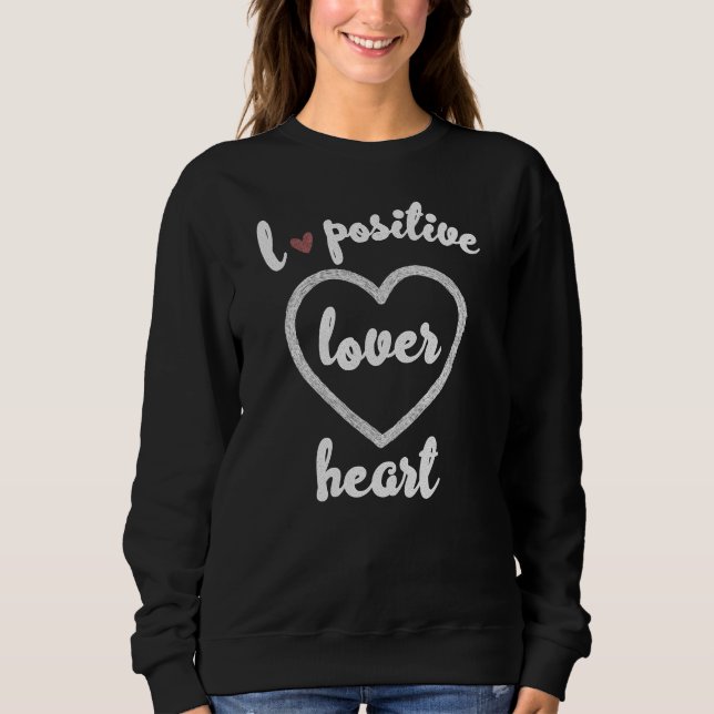 SWEATSHIRT AMOUR POSITIVE (Devant)