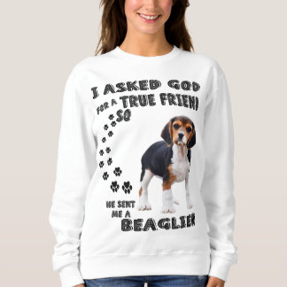 Sweatshirt Amoureux de les chiens beagles/ Beagle amusant