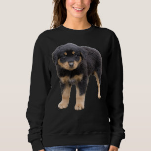 Sweatshirt Amoureux de les chiens Courageux Pour Rottweiler E
