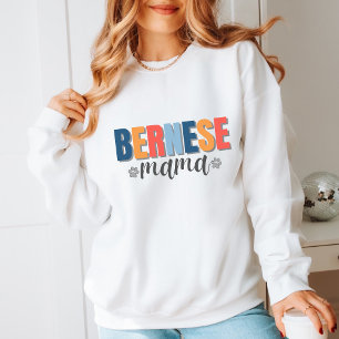 Sweatshirt Amoureux de les chiens Moderne Bernese Mama Cadeau