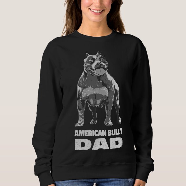 Sweatshirt Amoureux de les chiens Pitbull 284 (Devant)