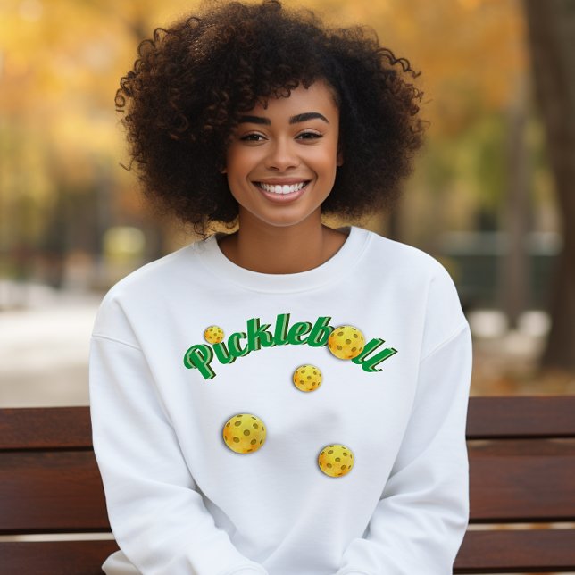 Sweatshirt Amoureux de Pickleball drôle (Créateur téléchargé)