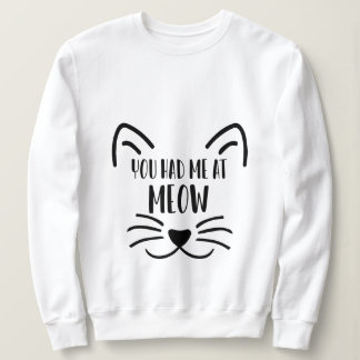 Sweatshirt Amoureux des chats
