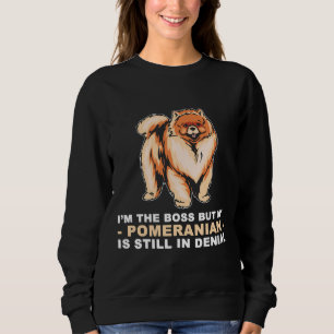 Sweatshirt Amoureux des chiens Pomeranian