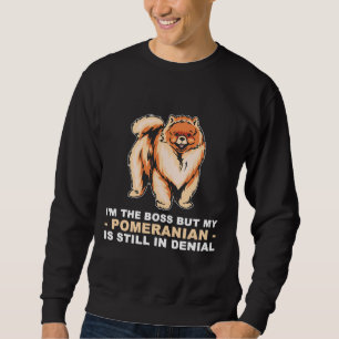 Sweatshirt Amoureux des chiens Pomeranian