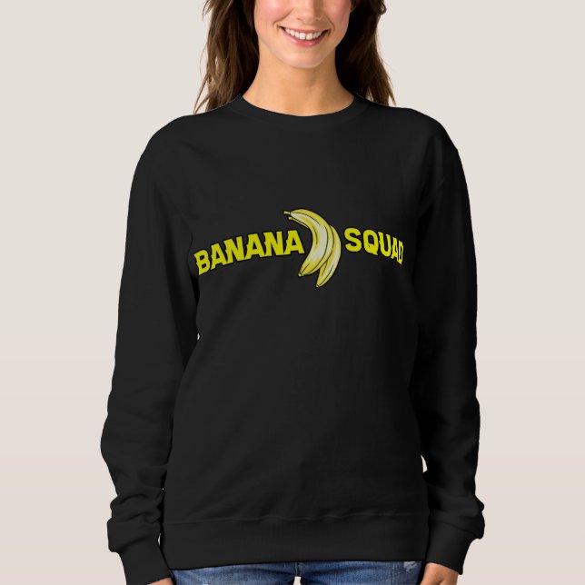 Sweatshirt Amoureux des fruits de la rampe de banane cool (Devant)