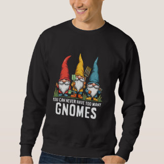 Sweatshirt Amoureux des jardins - Gnomes de jardin pas un Hoa