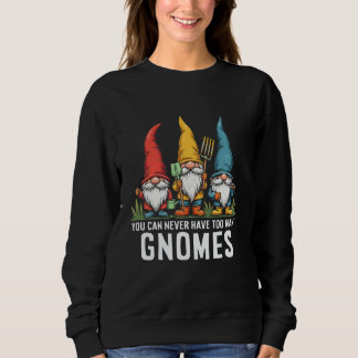 Sweatshirt Amoureux des jardins - Gnomes de jardin pas un Hoa