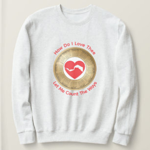 Sweatshirt Amoureux du calendrier 2026 Comment t'aime-je