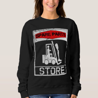 Sweatshirt Amputation de la jambe de magasin des pièces de re