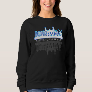 Sweatshirt Amsterdam Holland Skyline