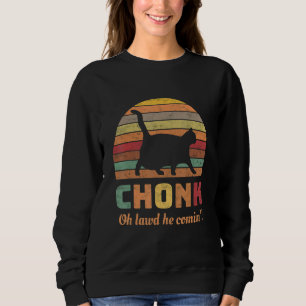 Sweatshirt Amusant Chonk Scale Chat Meme