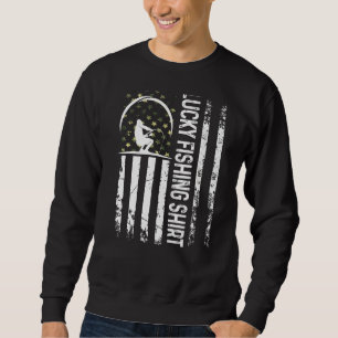 Sweatshirt Amusant Lucky Pêche Pour La Pêche