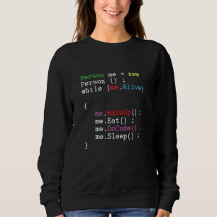 Sweatshirt Amusant programmeur Coder développeur logiciel Gee