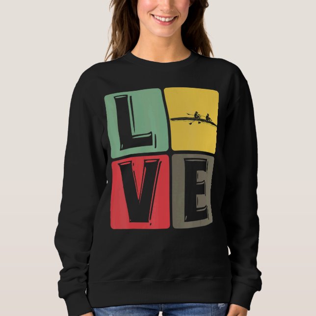 Sweatshirt Amusement sportif de l'aviron (Devant)
