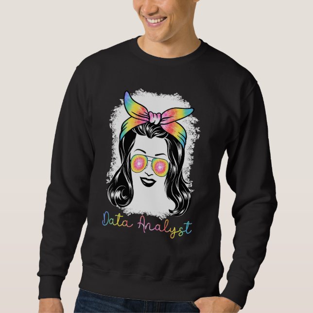 Sweatshirt Analyste de données Appréciation Data Scientist fo (Devant)
