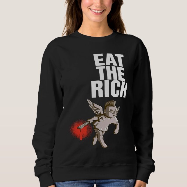 Sweatshirt Anarchie Anti Capitaliste (Devant)