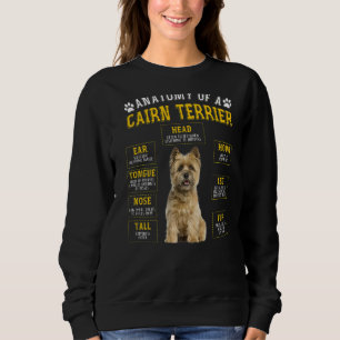 Sweatshirt Anatomie Cairn Terrier Pour Femmes Hommes