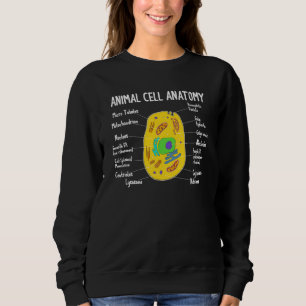 Sweatshirt Anatomie de la biologie cellulaire animale Biologi