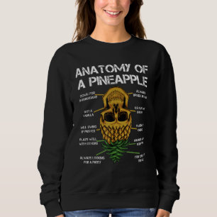 Sweatshirt Anatomie D'Un Ananas À Ananas À Ananas